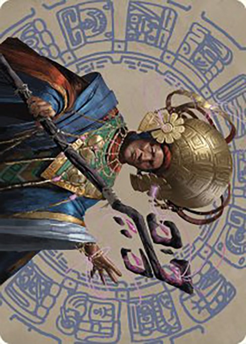 Akal Pakal, First Among Equals Art Card (46/81) [The Lost Caverns of Ixalan Art Series] | Good Games Cannington