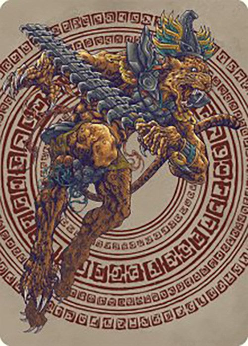 Sovereign Okinec Ahau Art Card [The Lost Caverns of Ixalan Art Series] | Good Games Cannington