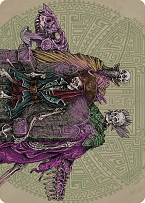 Throne of the Grim Captain Art Card [The Lost Caverns of Ixalan Art Series] | Good Games Cannington