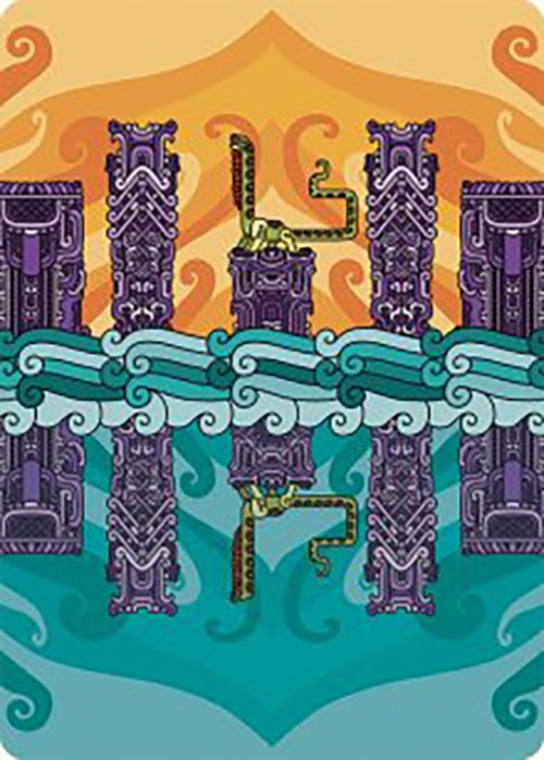 Echoing Deeps Art Card [The Lost Caverns of Ixalan Art Series] | Good Games Cannington