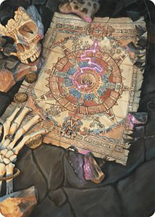 Map Token Art Card [The Lost Caverns of Ixalan Art Series] | Good Games Cannington