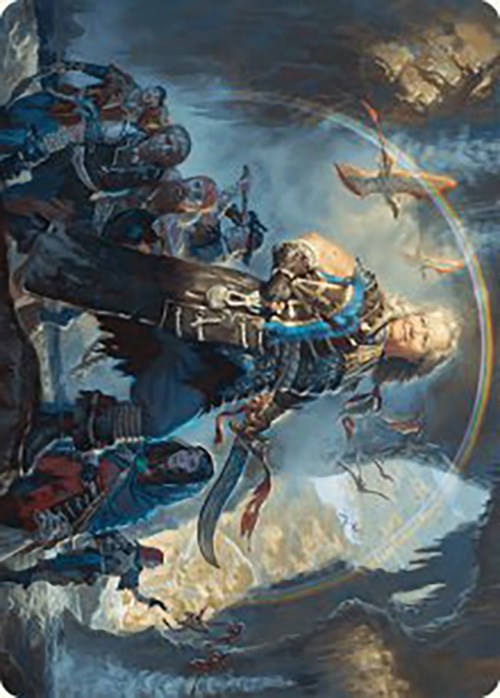 Admiral Brass, Unsinkable Art Card [The Lost Caverns of Ixalan Art Series] | Good Games Cannington