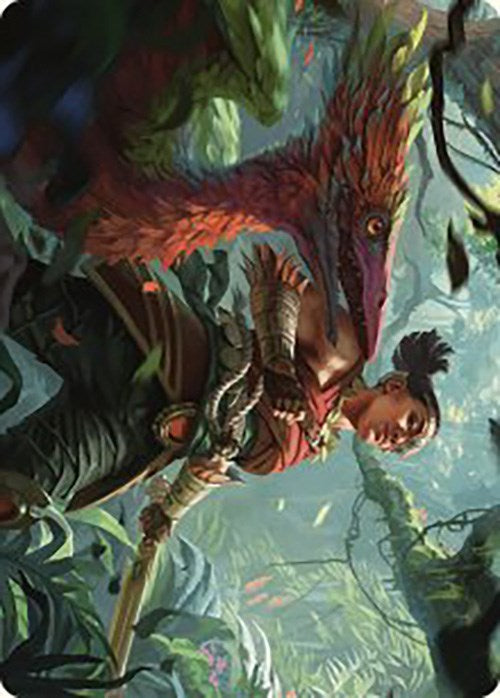 Wayta, Trainer Prodigy Art Card [The Lost Caverns of Ixalan Art Series] | Good Games Cannington