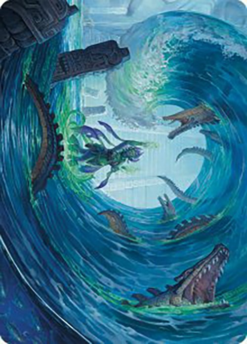 Wave Goodbye Art Card [The Lost Caverns of Ixalan Art Series] | Good Games Cannington
