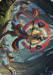 Sunfrill Imitator Art Card [The Lost Caverns of Ixalan Art Series] | Good Games Cannington