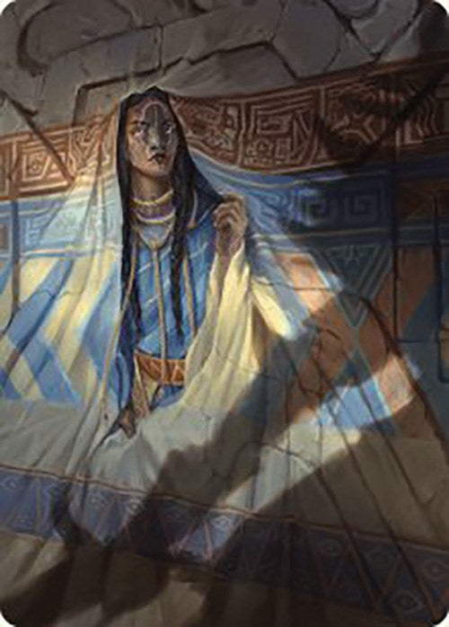 Whispersilk Cloak Art Card [The Lost Caverns of Ixalan Art Series] | Good Games Cannington