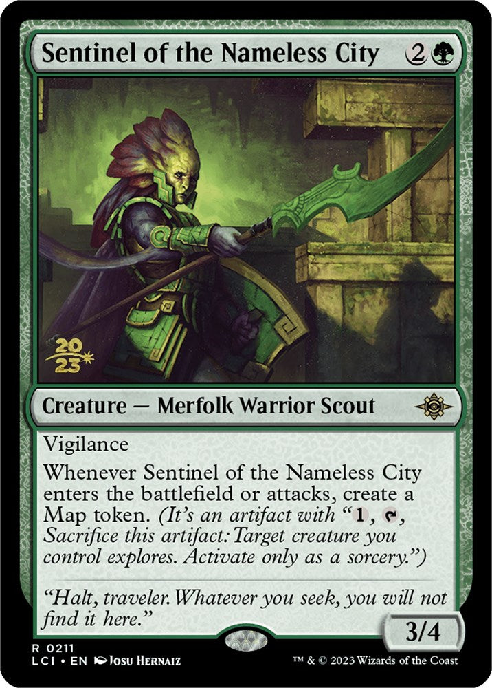 Sentinel of the Nameless City [The Lost Caverns of Ixalan Prerelease Cards] | Good Games Cannington