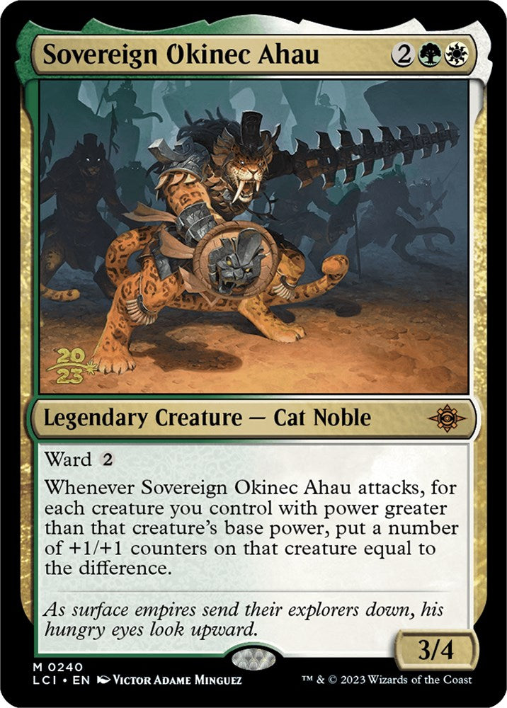 Sovereign Okinec Ahau [The Lost Caverns of Ixalan Prerelease Cards] | Good Games Cannington