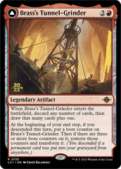 Brass's Tunnel-Grinder // Tecutlan, the Searing Rift [The Lost Caverns of Ixalan Prerelease Cards] | Good Games Cannington