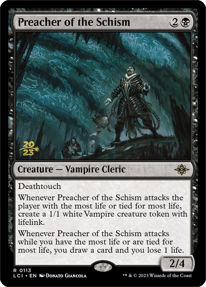 Preacher of the Schism [The Lost Caverns of Ixalan Prerelease Cards] | Good Games Cannington