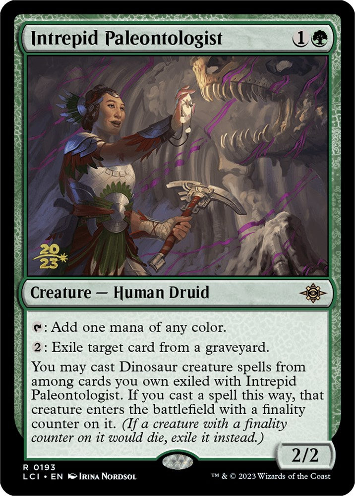 Intrepid Paleontologist [The Lost Caverns of Ixalan Prerelease Cards] | Good Games Cannington