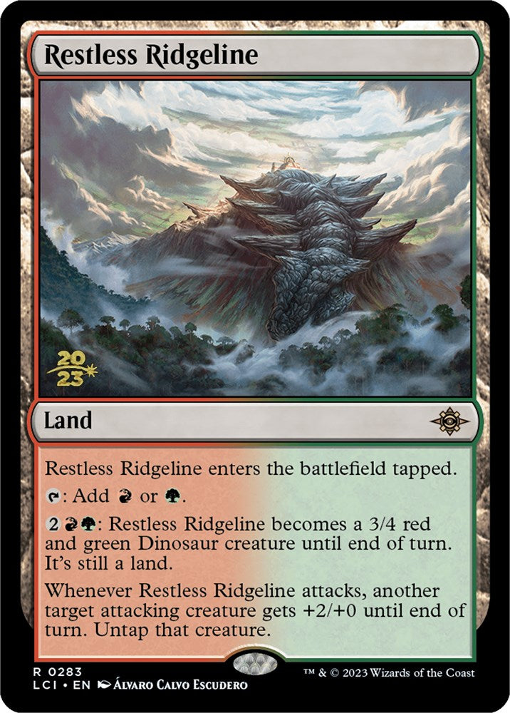 Restless Ridgeline [The Lost Caverns of Ixalan Prerelease Cards] | Good Games Cannington
