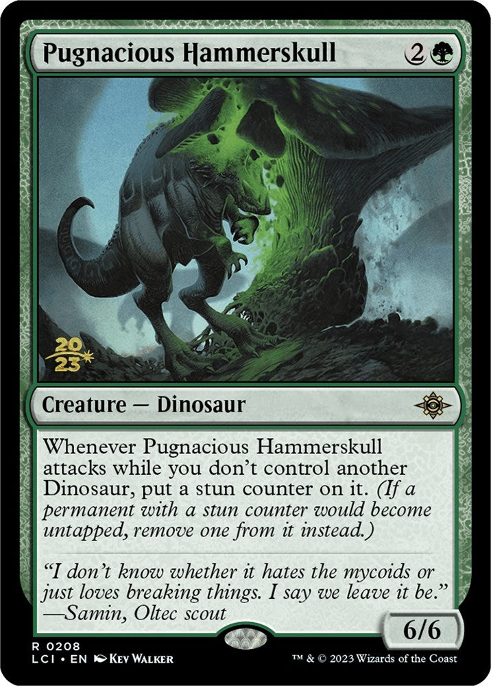 Pugnacious Hammerskull [The Lost Caverns of Ixalan Prerelease Cards] | Good Games Cannington