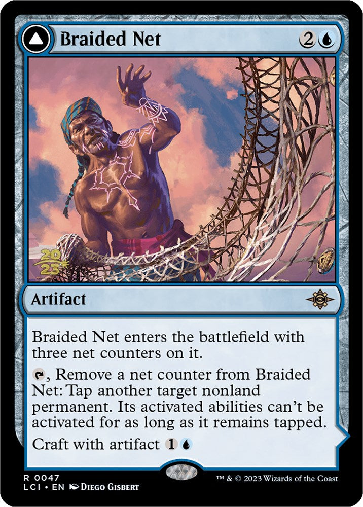 Braided Net // Braided Quipu [The Lost Caverns of Ixalan Prerelease Cards] | Good Games Cannington