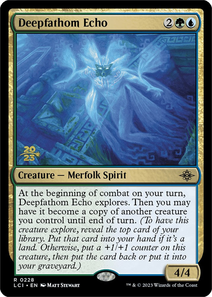 Deepfathom Echo [The Lost Caverns of Ixalan Prerelease Cards] | Good Games Cannington