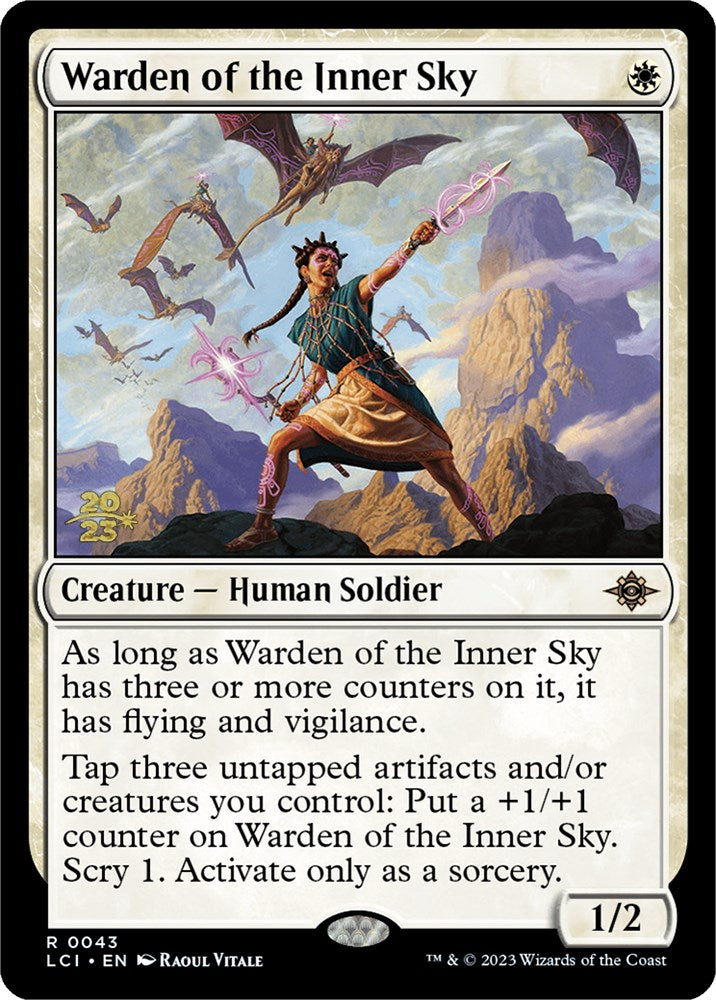 Warden of the Inner Sky [The Lost Caverns of Ixalan Prerelease Cards] | Good Games Cannington