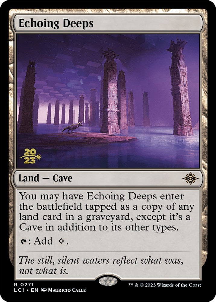 Echoing Deeps [The Lost Caverns of Ixalan Prerelease Cards] | Good Games Cannington