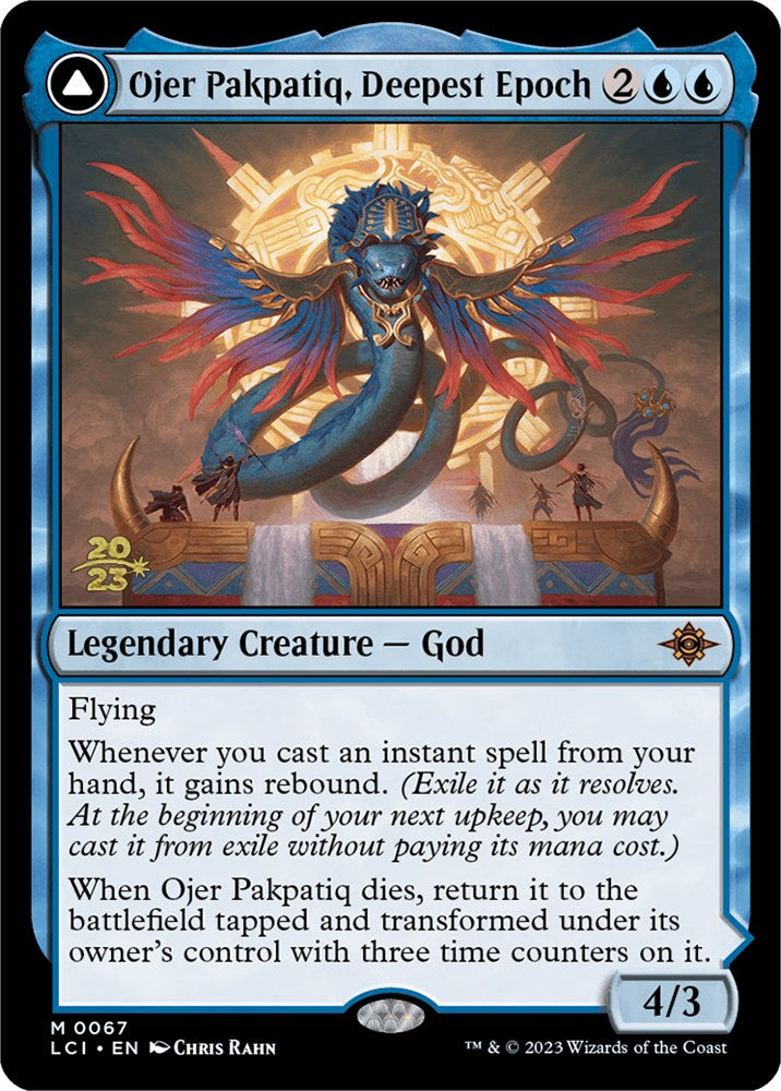 Ojer Pakpatiq, Deepest Epoch // Temple of Cyclical Time [The Lost Caverns of Ixalan Prerelease Cards] | Good Games Cannington