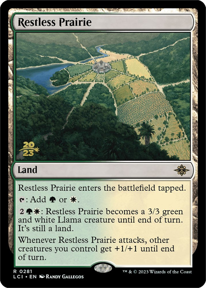 Restless Prairie [The Lost Caverns of Ixalan Prerelease Cards] | Good Games Cannington