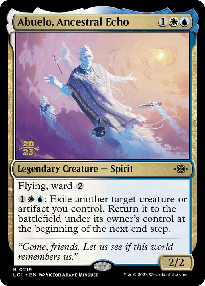 Abuelo, Ancestral Echo [The Lost Caverns of Ixalan Prerelease Cards] | Good Games Cannington