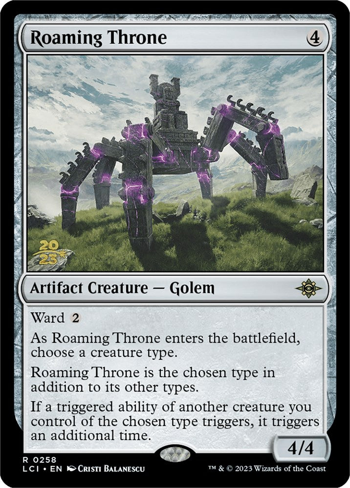 Roaming Throne [The Lost Caverns of Ixalan Prerelease Cards] | Good Games Cannington