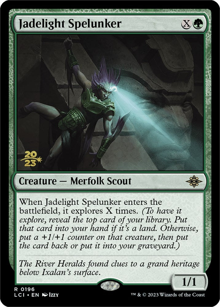 Jadelight Spelunker [The Lost Caverns of Ixalan Prerelease Cards] | Good Games Cannington