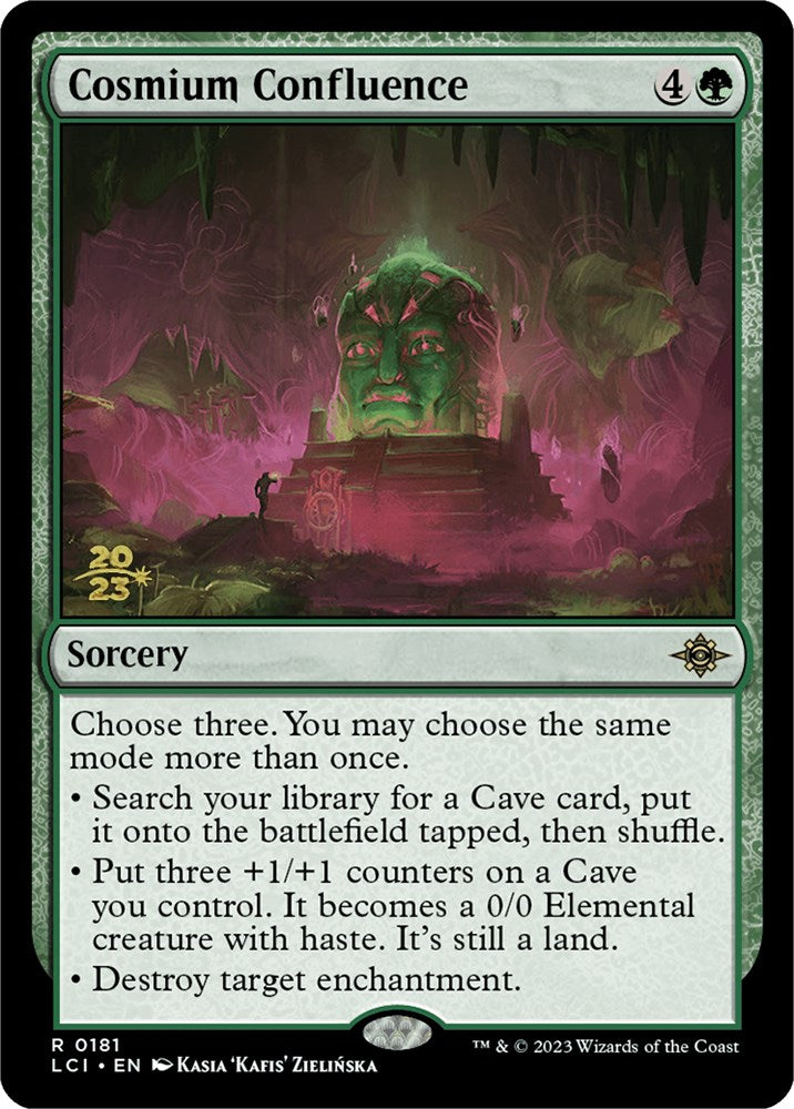 Cosmium Confluence [The Lost Caverns of Ixalan Prerelease Cards] | Good Games Cannington