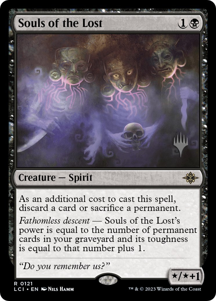 Souls of the Lost (Promo Pack) [The Lost Caverns of Ixalan Promos] | Good Games Cannington