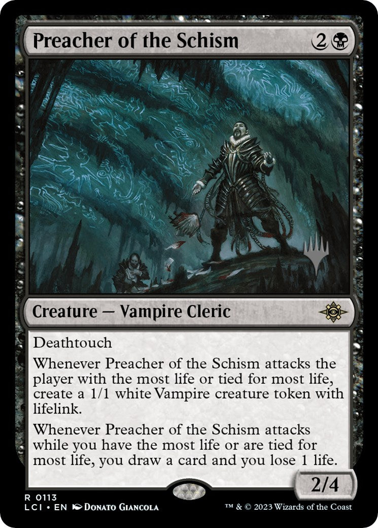 Preacher of the Schism (Promo Pack) [The Lost Caverns of Ixalan Promos] | Good Games Cannington