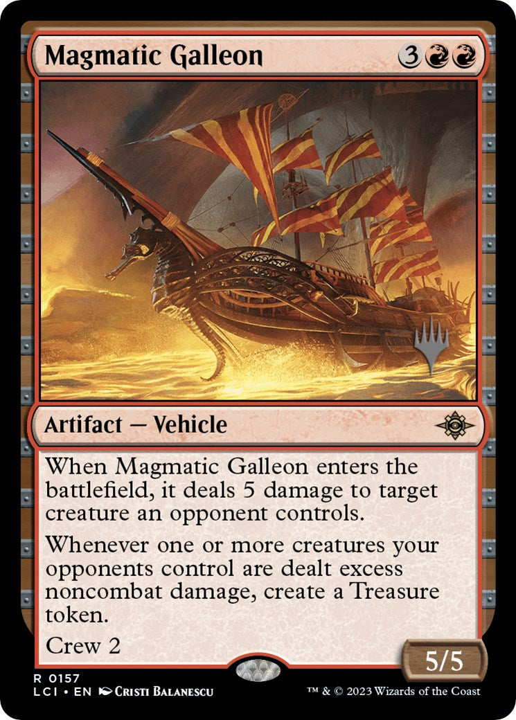 Magmatic Galleon (Promo Pack) [The Lost Caverns of Ixalan Promos] | Good Games Cannington