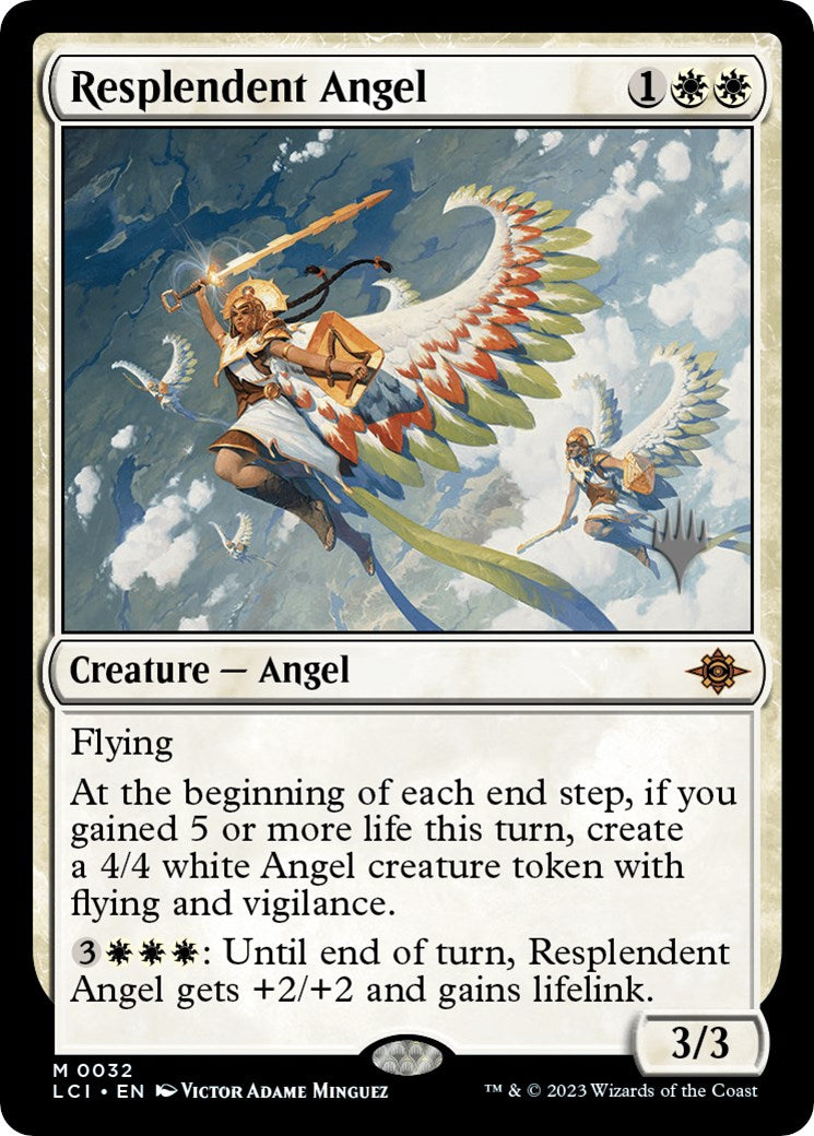 Resplendent Angel (Promo Pack) [The Lost Caverns of Ixalan Promos] | Good Games Cannington