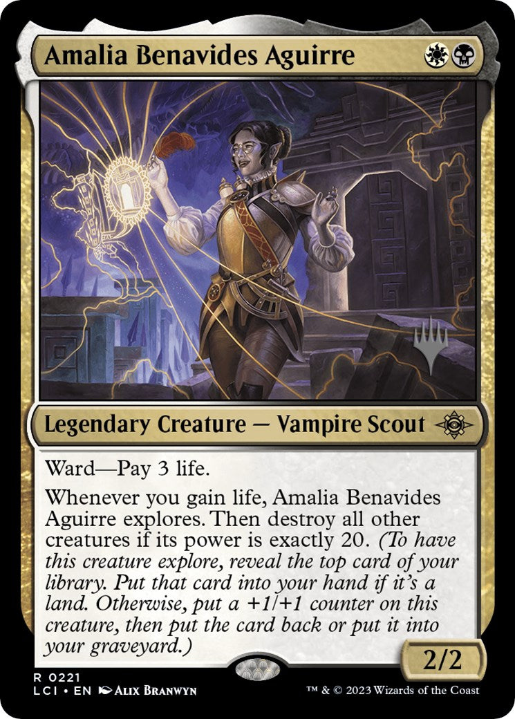 Amalia Benavides Aguirre (Promo Pack) [The Lost Caverns of Ixalan Promos] | Good Games Cannington