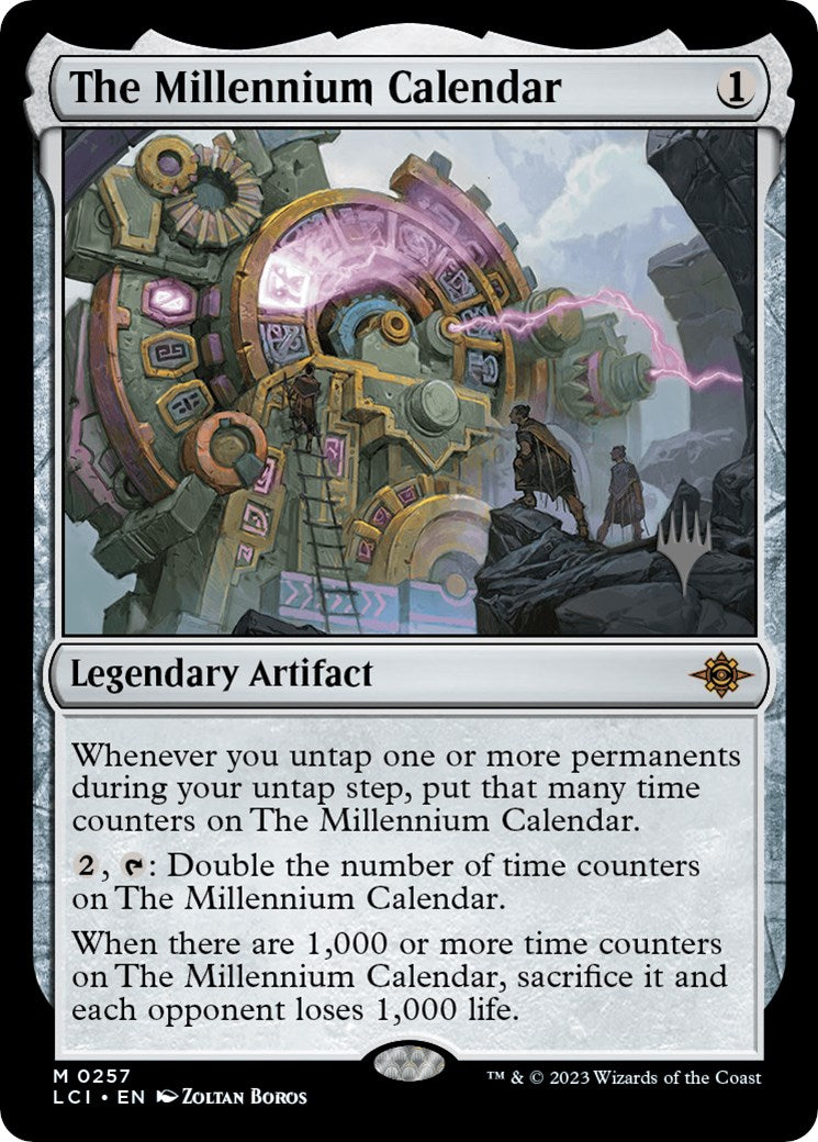 The Millennium Calendar (Promo Pack) [The Lost Caverns of Ixalan Promos] | Good Games Cannington
