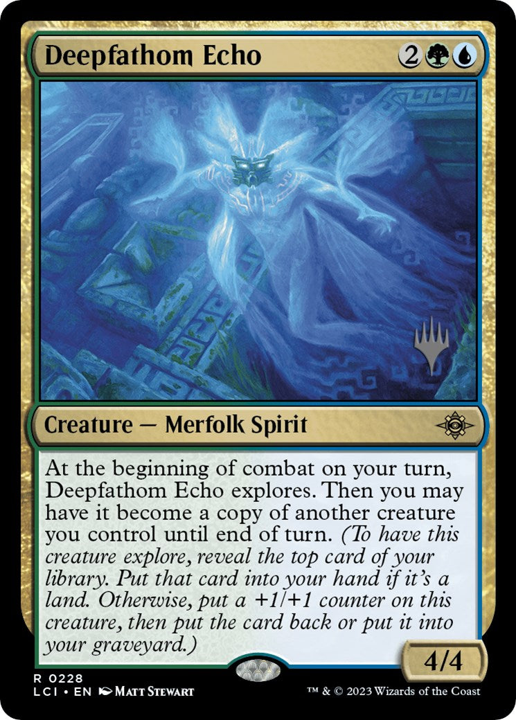 Deepfathom Echo (Promo Pack) [The Lost Caverns of Ixalan Promos] | Good Games Cannington