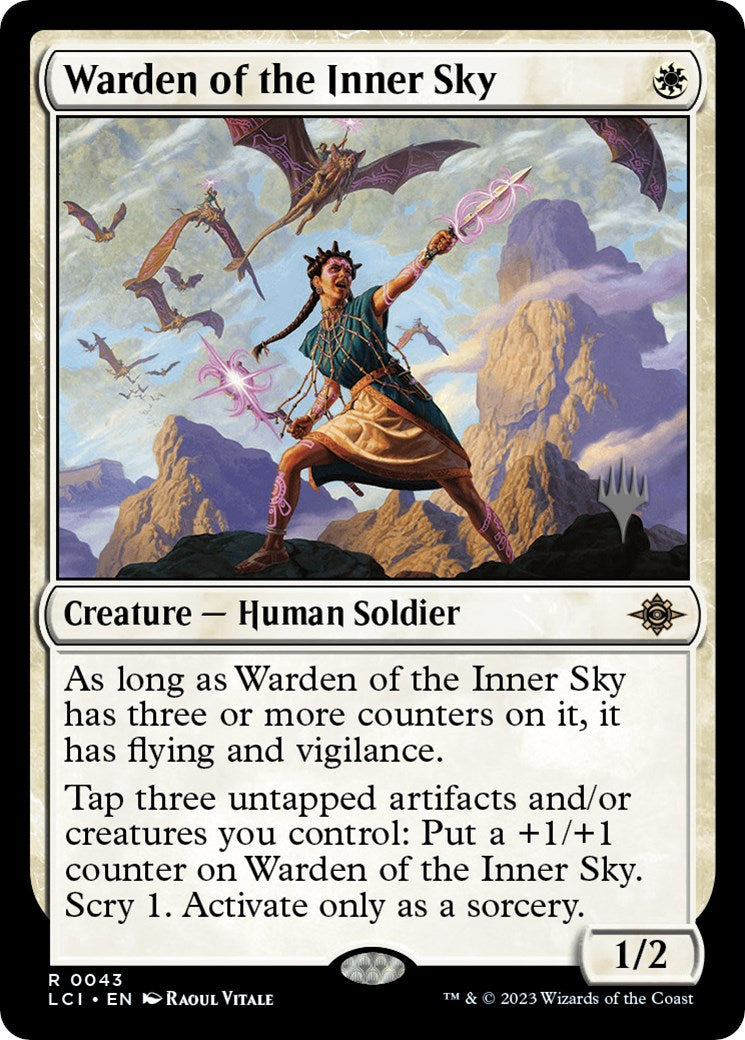 Warden of the Inner Sky (Promo Pack) [The Lost Caverns of Ixalan Promos] | Good Games Cannington