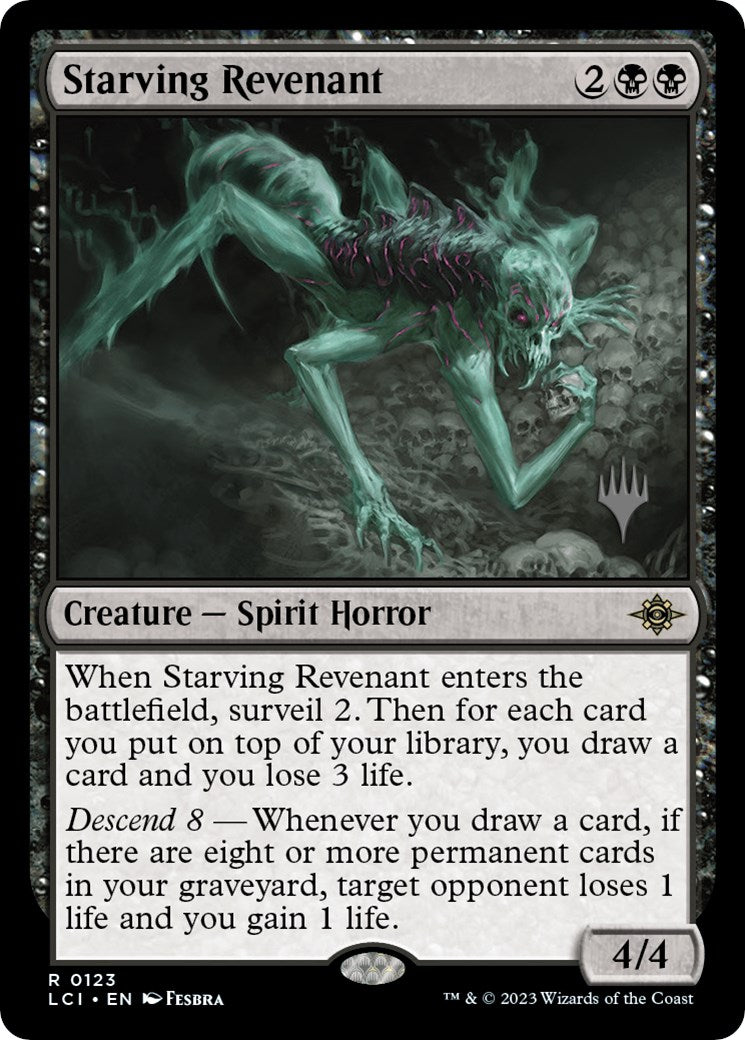 Starving Revenant (Promo Pack) [The Lost Caverns of Ixalan Promos] | Good Games Cannington