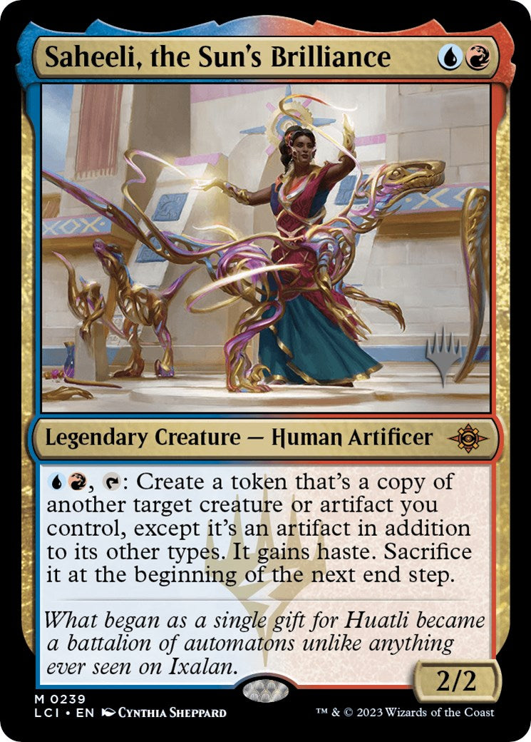 Saheeli, the Sun's Brilliance (Promo Pack) [The Lost Caverns of Ixalan Promos] | Good Games Cannington