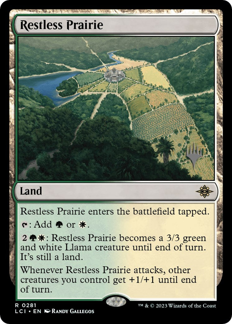 Restless Prairie (Promo Pack) [The Lost Caverns of Ixalan Promos] | Good Games Cannington