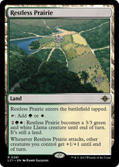 Restless Prairie (Promo Pack) [The Lost Caverns of Ixalan Promos] | Good Games Cannington