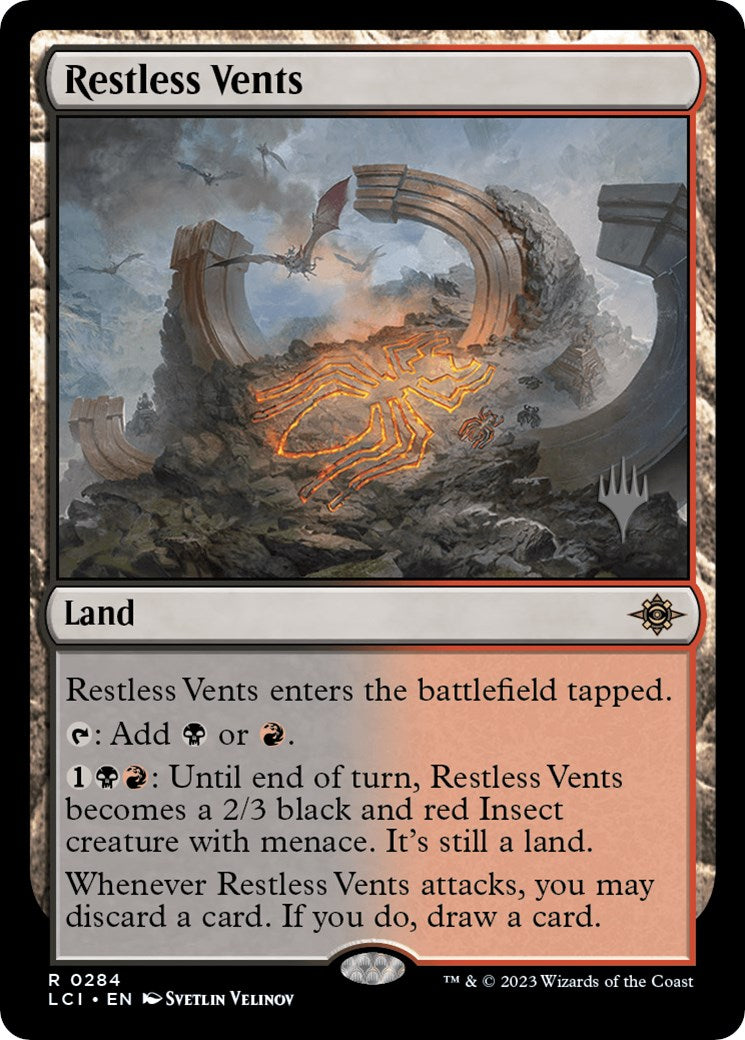 Restless Vents (Promo Pack) [The Lost Caverns of Ixalan Promos] | Good Games Cannington
