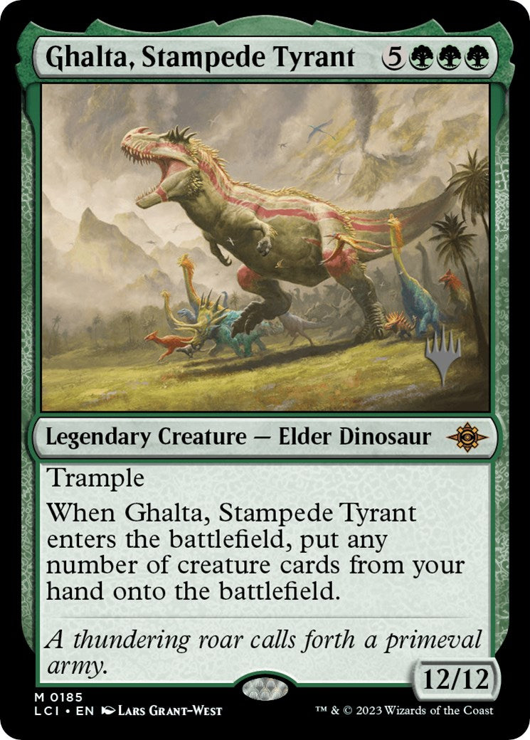 Ghalta, Stampede Tyrant (Promo Pack) [The Lost Caverns of Ixalan Promos] | Good Games Cannington