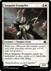 Sanguine Evangelist (Promo Pack) [The Lost Caverns of Ixalan Promos] | Good Games Cannington
