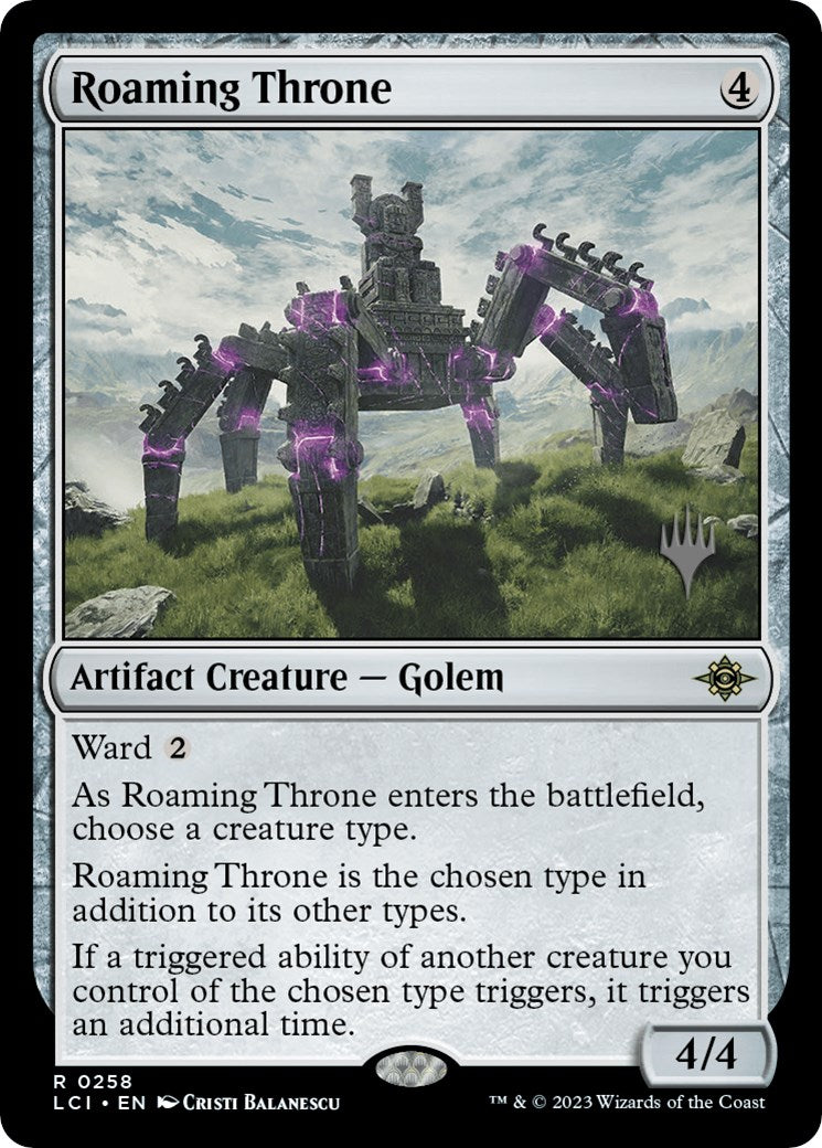 Roaming Throne (Promo Pack) [The Lost Caverns of Ixalan Promos] | Good Games Cannington