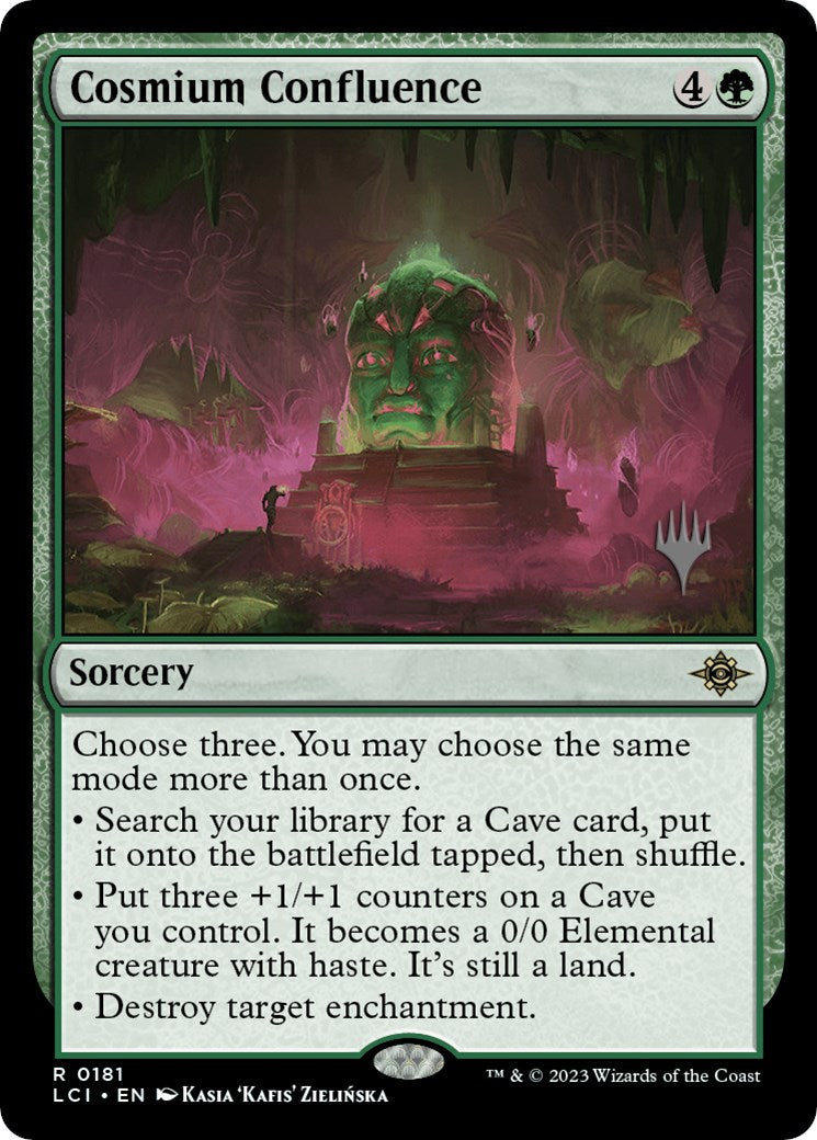 Cosmium Confluence (Promo Pack) [The Lost Caverns of Ixalan Promos] | Good Games Cannington