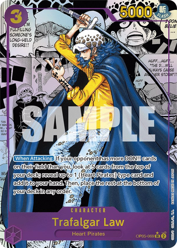 Trafalgar Law (Alternate Art)(Manga) [Awakening of the New Era] | Good Games Cannington