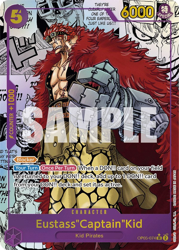 Eustass"Captain"Kid (Alternate Art)(Manga) [Awakening of the New Era] | Good Games Cannington