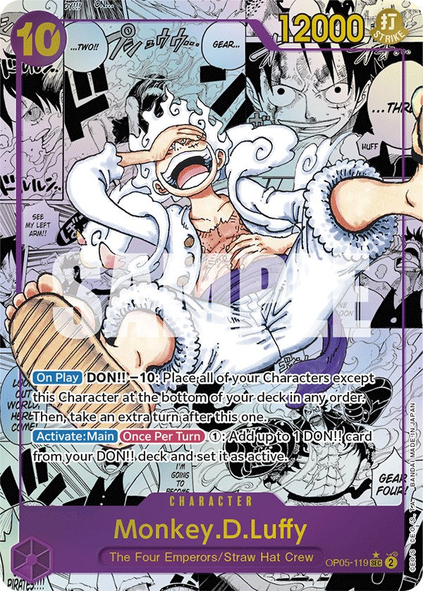 Monkey.D.Luffy (Alternate Art)(Manga) [Awakening of the New Era] | Good Games Cannington