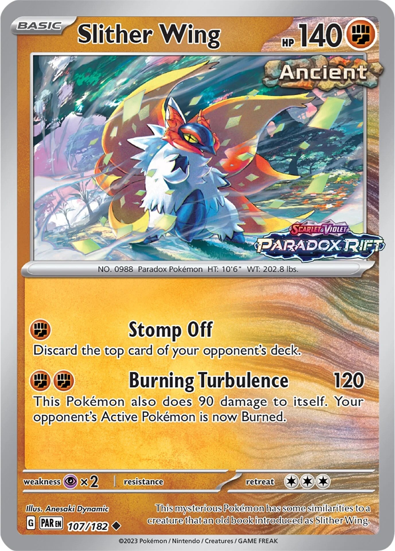 Slither Wing (107/182) (Store Exclusive Promo) [Miscellaneous Cards] | Good Games Cannington