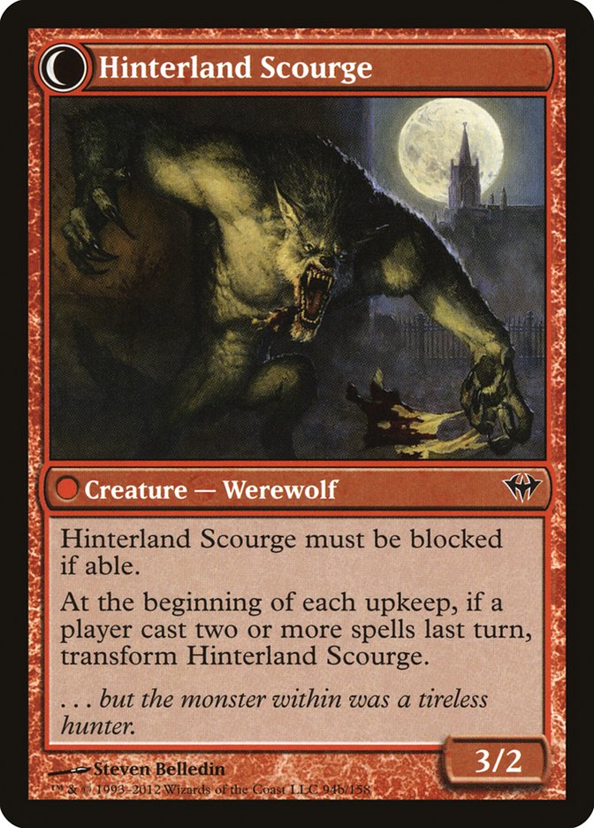 Hinterland Hermit // Hinterland Scourge [Dark Ascension] | Good Games Cannington