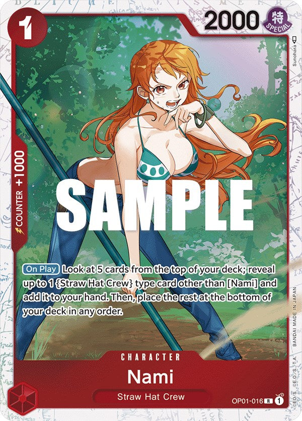 Nami (OP01-016) (Ultra Deck: The Three Captains) [One Piece Promotion Cards] | Good Games Cannington